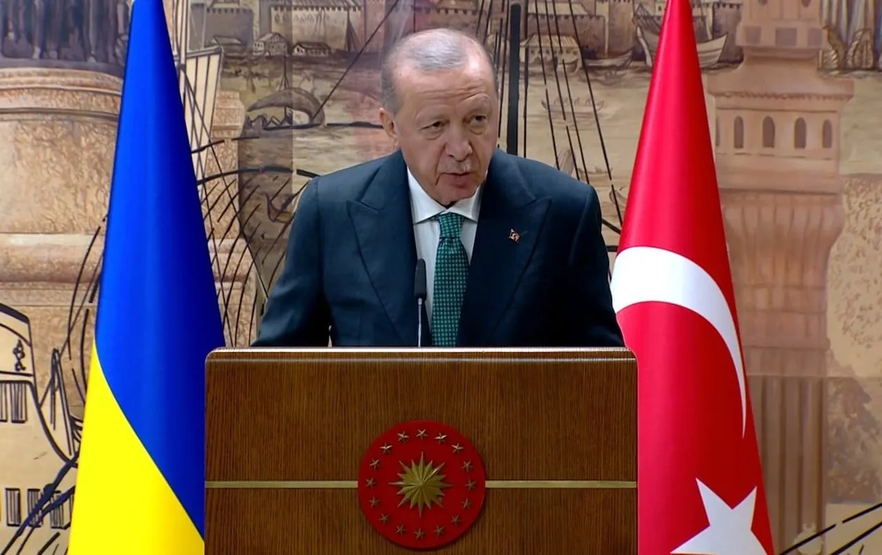 CUMHURBAŞKANI RECEP TAYYİP ERDOĞAN, UKRAYNA DEVLET BAŞKANI VOLODİMİR ZELENSKİY İLE DÜZENLEDİĞİ...