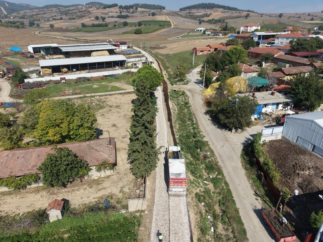 BURSA BÜYÜKŞEHİR BELEDİYESİ, ULAŞIM AĞINI GÜÇLENDİRME ÇALIŞMALARI KAPSAMINDA YENİŞEHİR İLÇESİNDE...