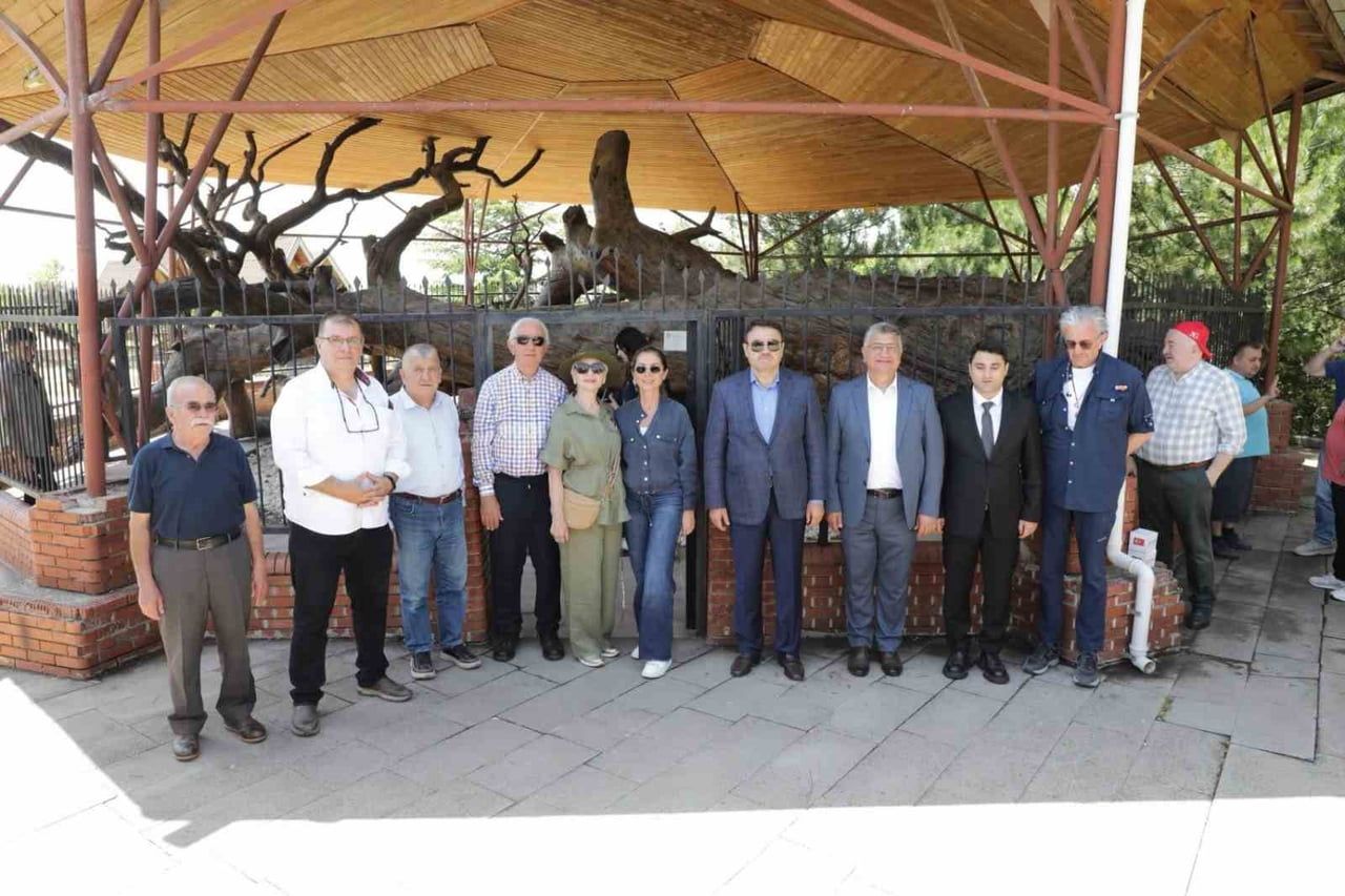 'YEŞİL VATAN BULUŞMALARI' KAPSAMINDA DOMANİÇ'İN TARİHİ VE DOĞAL DEĞERLERİ TANITILDI