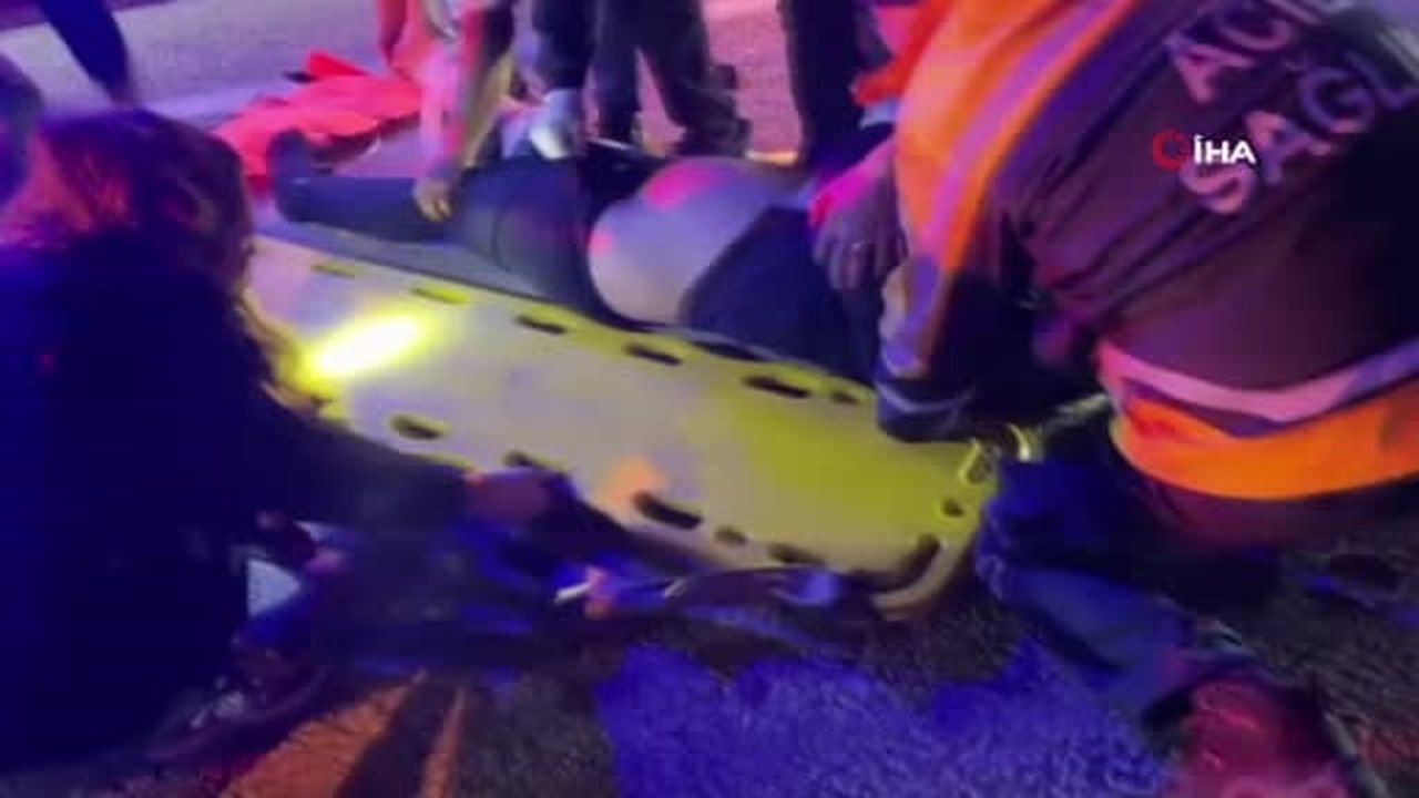 Saray’da motosiklet ile otomobil çarpıştı: 1 yaralı
