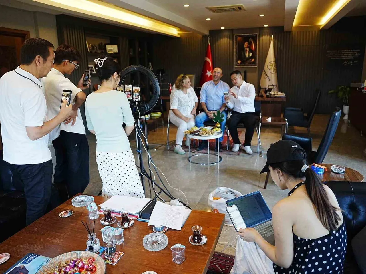 GERMENCİK BELEDİYE BAŞKANI BURAK ZENCİRCİ, KURU İNCİRİN ÇİN’DE TANITIMINA VE TÜRKİYE-ÇİN...