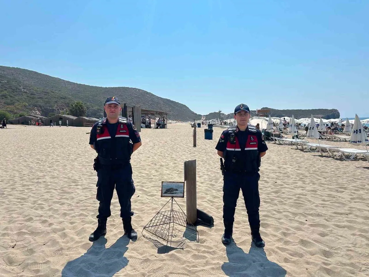 ANTALYA İL JANDARMA KOMUTANLIĞI EKİPLERİ TARAFINDAN NESLİ TEHLİKE ALTINDAKİ DENİZ...