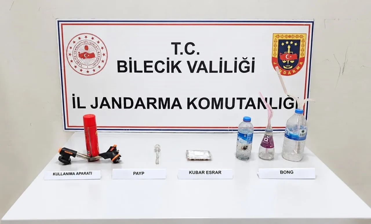 BİLECİK’TE UYUŞTURUCU OPERASYONU: 3 GÖZALTI