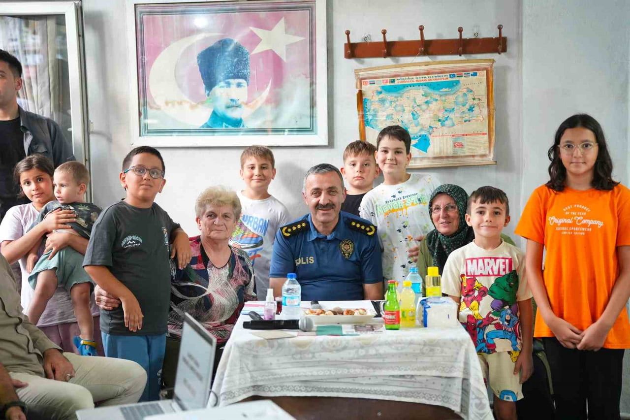 İL EMNİYET MÜDÜRÜ A. METİN TURANLI'NIN KATILIMIYLA, ŞUBE MÜDÜRLERİ VE SÜLEYMANPAŞA İLÇE EMNİYET...