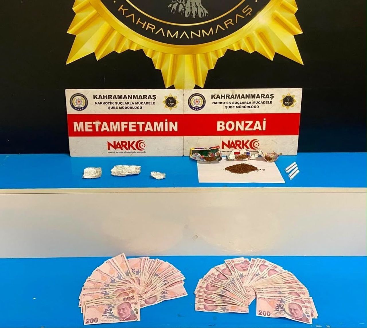 KAHRAMANMARAŞ'TA DÜZENLENEN UYUŞTURUCU OPERASYONUNDA 6 KİŞİ TUTUKLANDI.