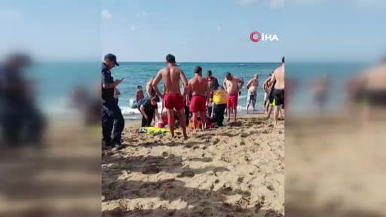 Boğulma tehlikesi geçiren genci ekiplerin müdahalesi kurtardı