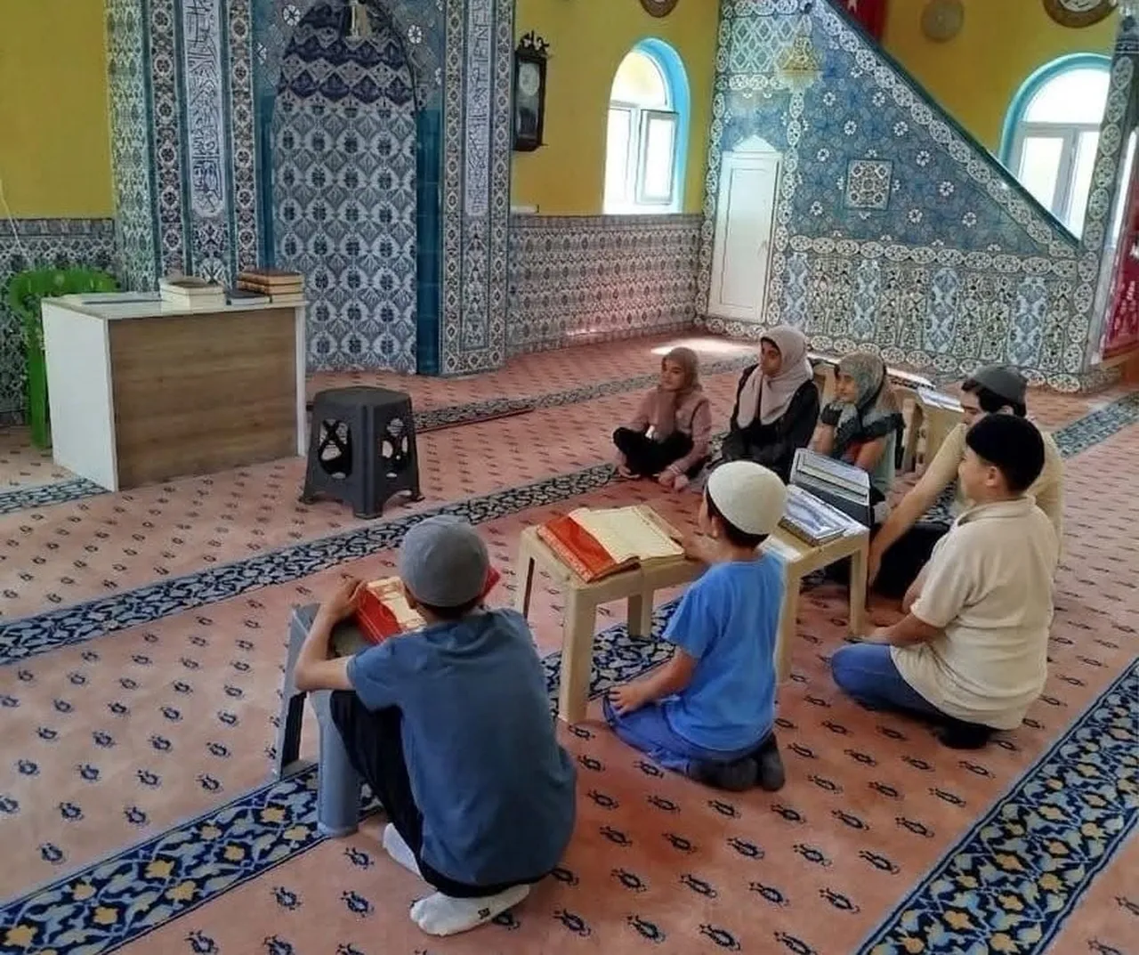 HİSARCIK SAKLAR KÖYÜNDE YAZ KUR’AN KURSU KAPANIŞ PROGRAMI DÜZENLENDİ