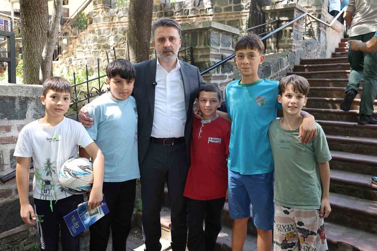 BURSA BÜYÜKŞEHİR BELEDİYESİ BAŞKANVEKİLİ ŞAHİN BİBA, OSMANGAZİ İLÇESİNE BAĞLI 15 MAHALLENİN...