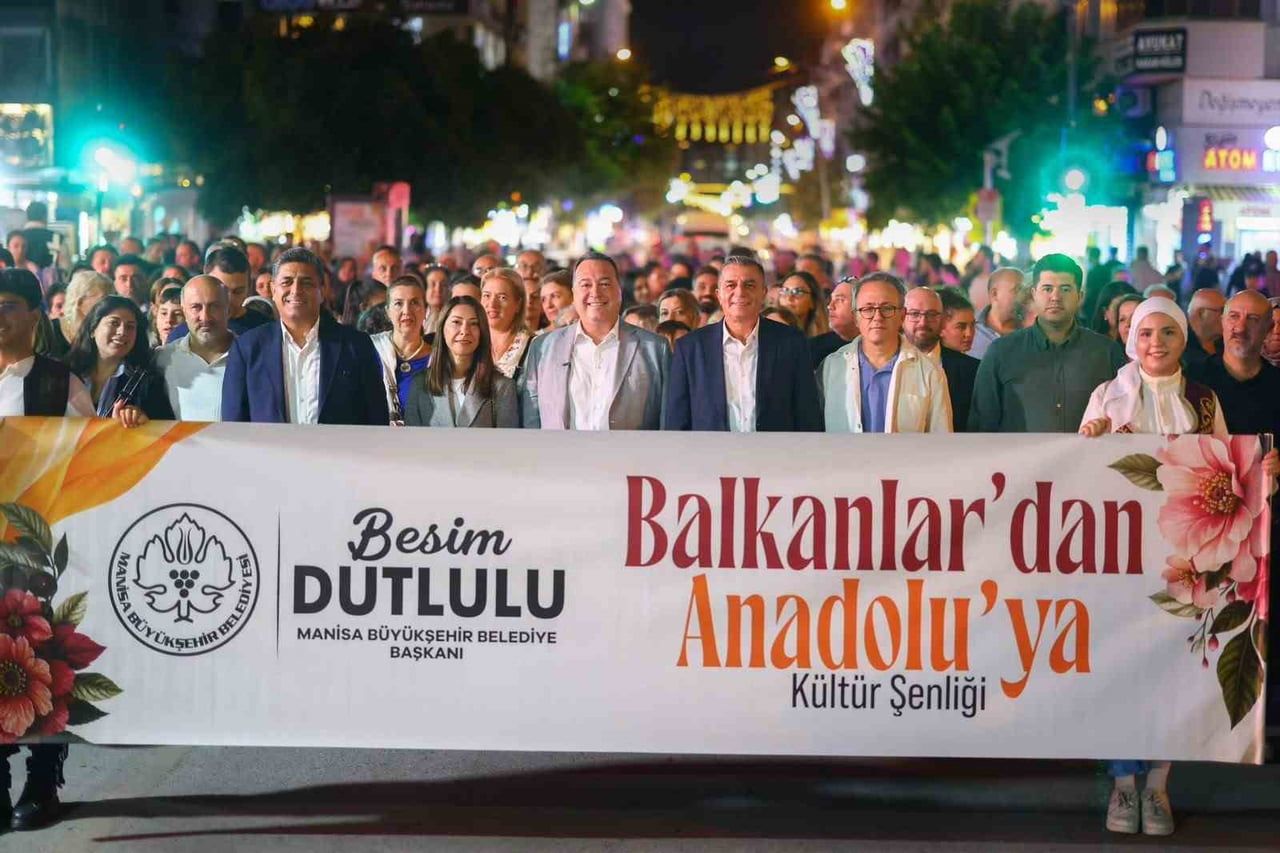 MANİSA BÜYÜKŞEHİR BELEDİYESİ TARAFINDAN DÜZENLENEN BALKANLARDAN ANADOLU’YA KÜLTÜR ŞENLİĞİ...