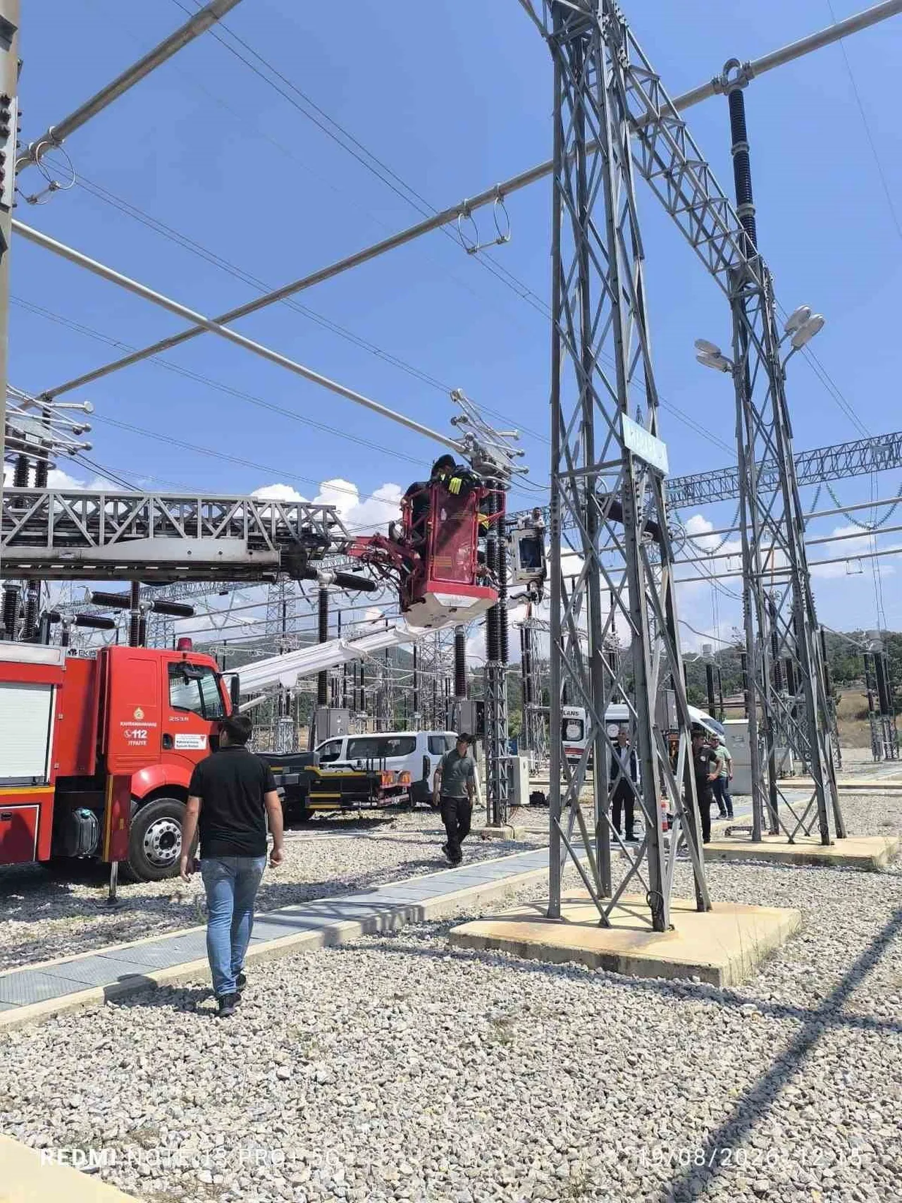 KAHRAMANMARAŞ'IN ANDIRIN İLÇESİNDE BULUNAN TRANSFORMATÖR MERKEZİNDE BAKIM VE ONARIM ÇALIŞMALARI...