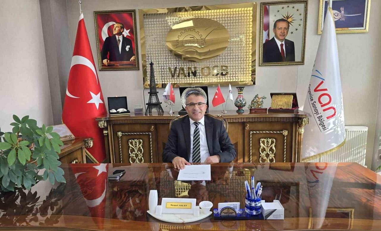 VAN ORGANİZE SANAYİ BÖLGESİ (OSB) YÖNETİM KURULU BAŞKANI MEMET ASLAN, AÇIKLANAN 2027-2029 DÖNEMİNİ...