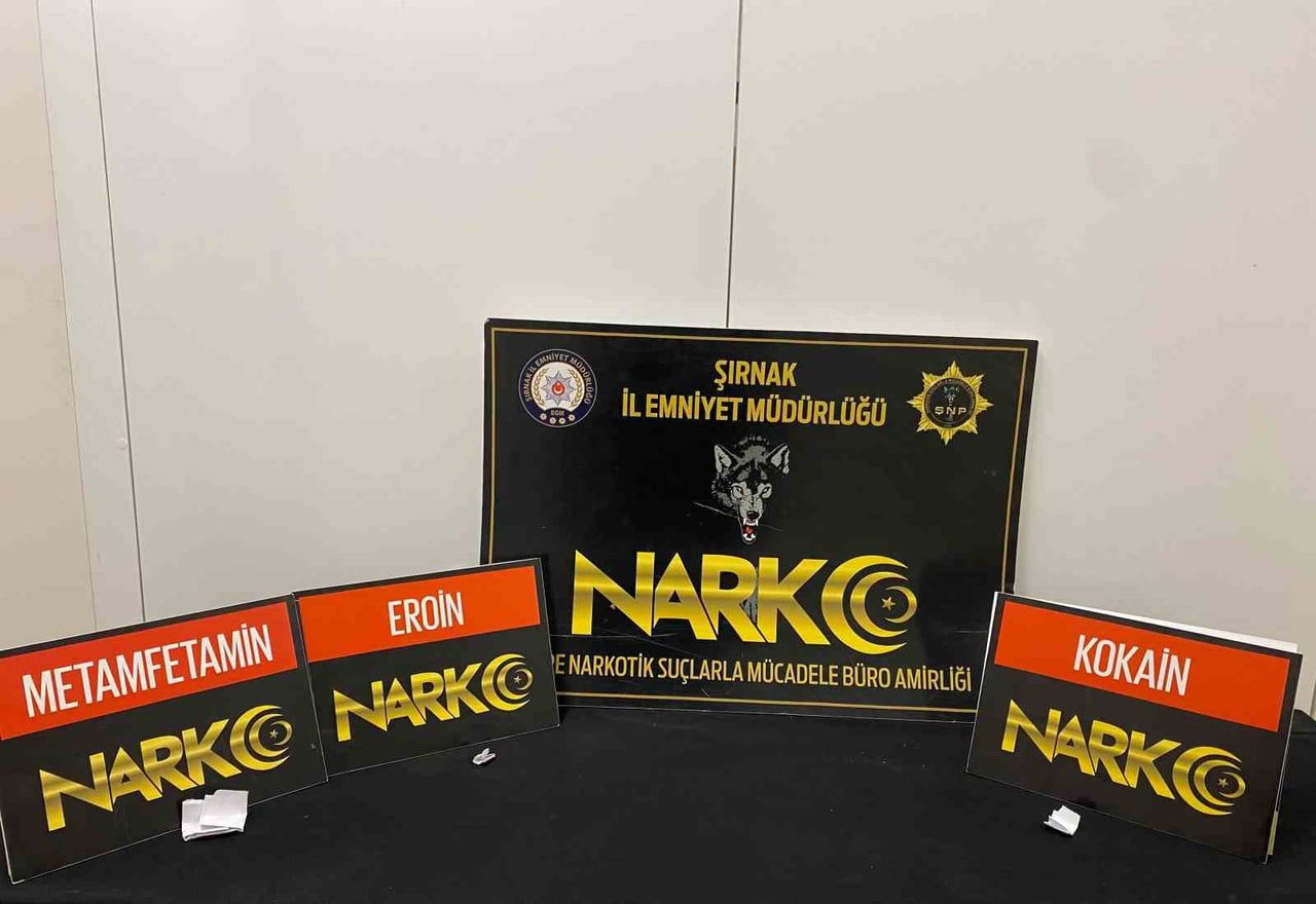 ŞIRNAK'TA ASAYİŞ, NARKOTİK VE KAÇAKÇILIK OPERASYONLARINDA PİYASA DEĞERİ YAKLAŞIK 8 MİLYON 500 BİN...