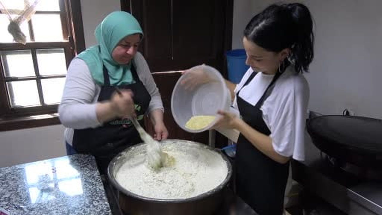 Amasya’nın tescilli lezzeti: Sıkma tarhana