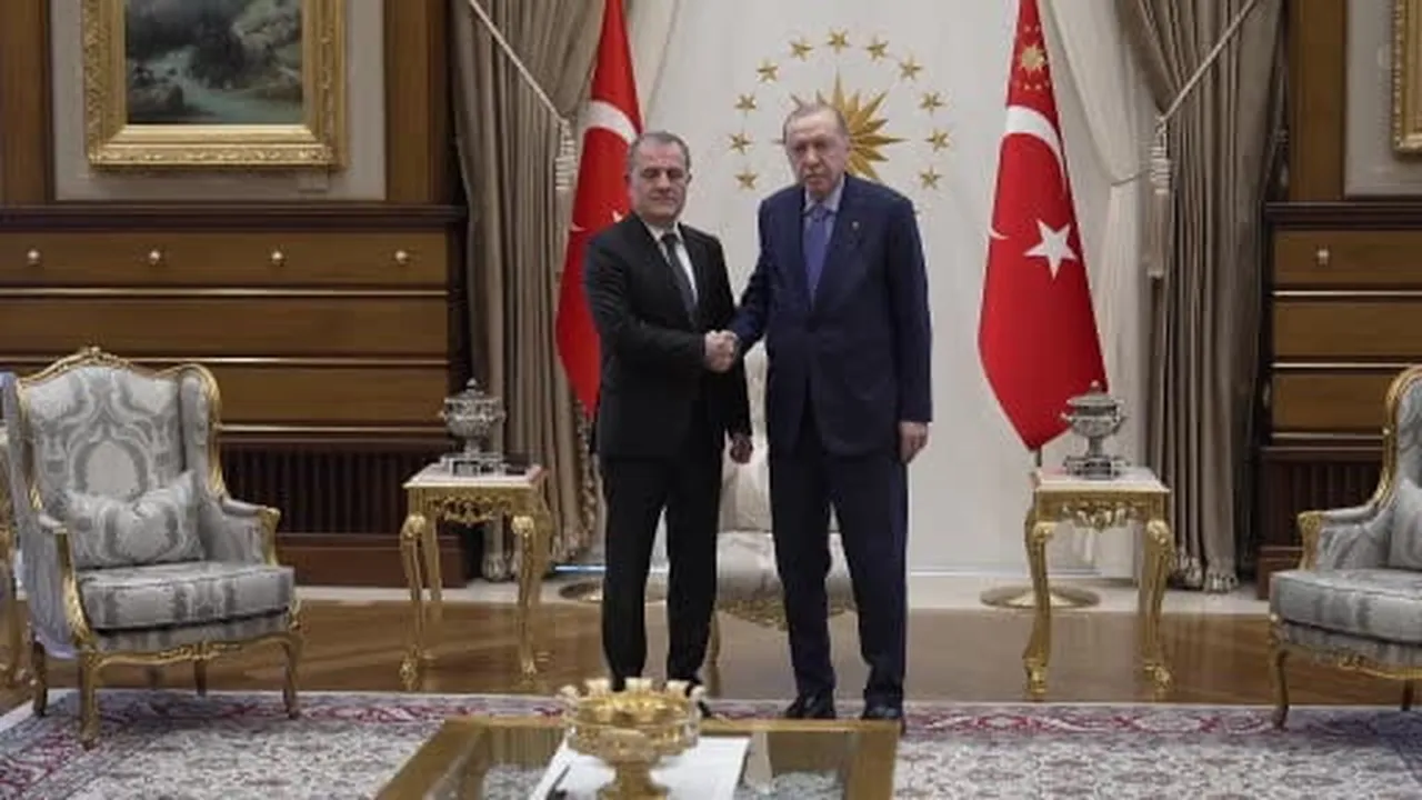 Cumhurbaşkanı Erdoğan, Azerbaycan Dışişleri Bakanı Bayramov'u kabul etti