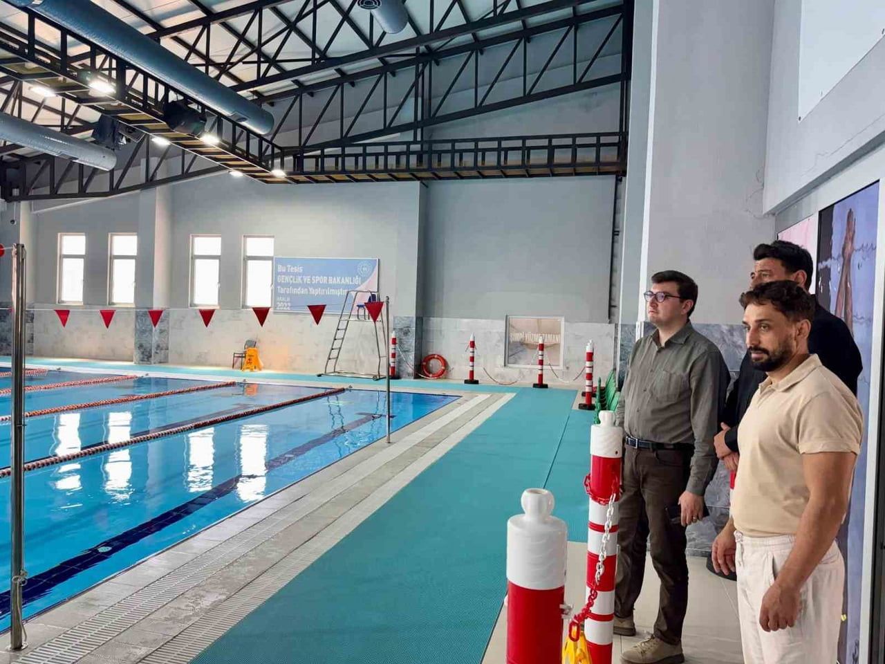 BOZDOĞAN KAYMAKAMI HÜSEYİN ŞAMİL SÖZEN, İLÇEDE FAALİYET GÖSTEREN SPOR TESİSLERİ İLE ORMAN İŞLETME...