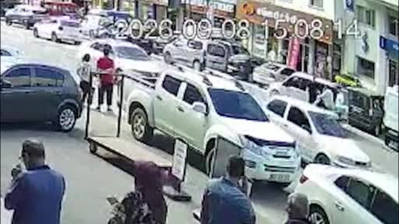 Rize'deki silahlı saldırı kamerada