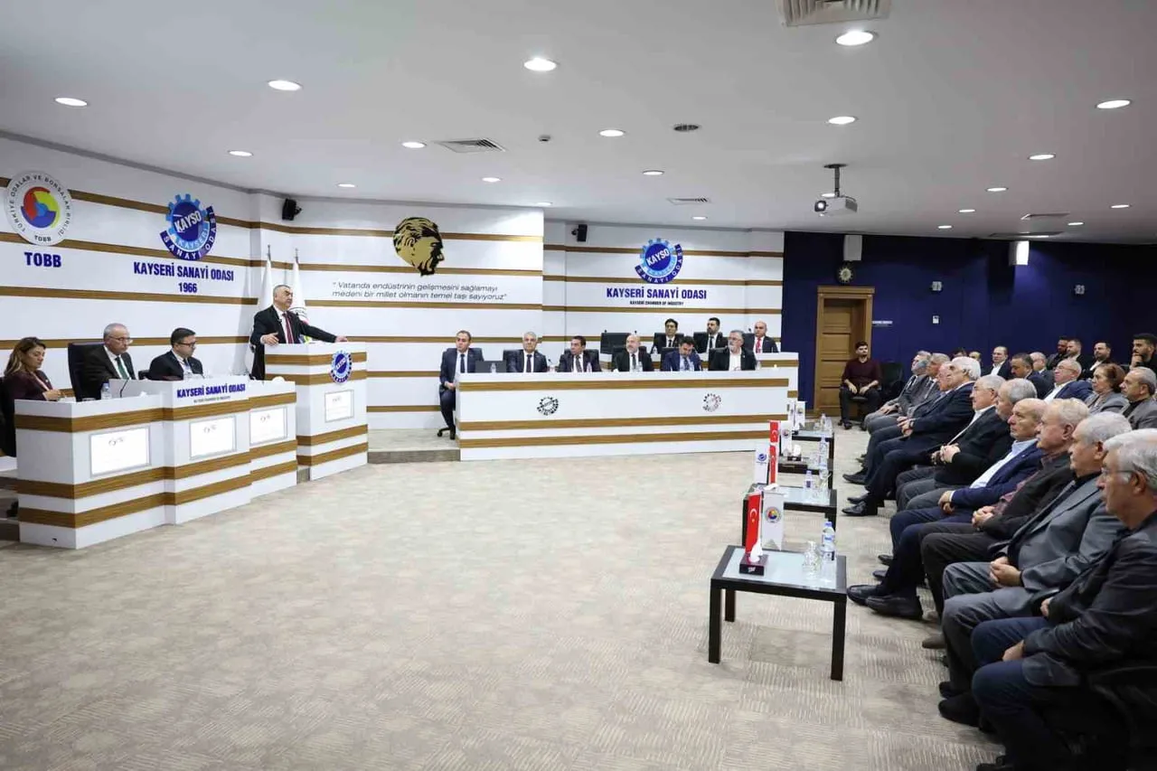 KAYSERİ SANAYİ ODASI (KAYSO) BAŞKANI MEHMET BÜYÜKSİMİTCİ; EKİM MECLİS TOPLANTISI'NDA YAPTIĞI...