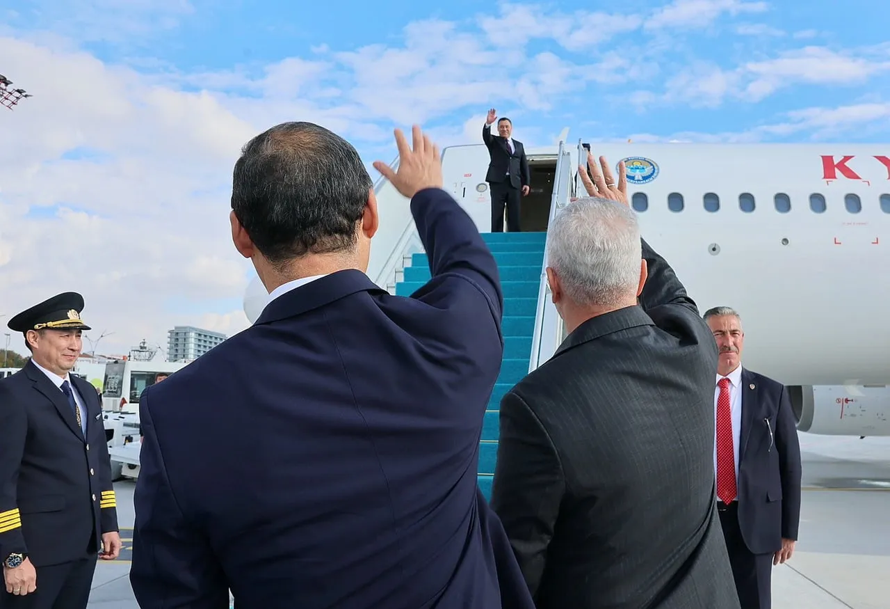 TİCARET BAKANI ÖMER BOLAT, KAZAKİSTAN'IN CUMHURBAŞKANI KASIM CÖMERT TOKAYEV VE KIRGIZİSTAN'IN...
