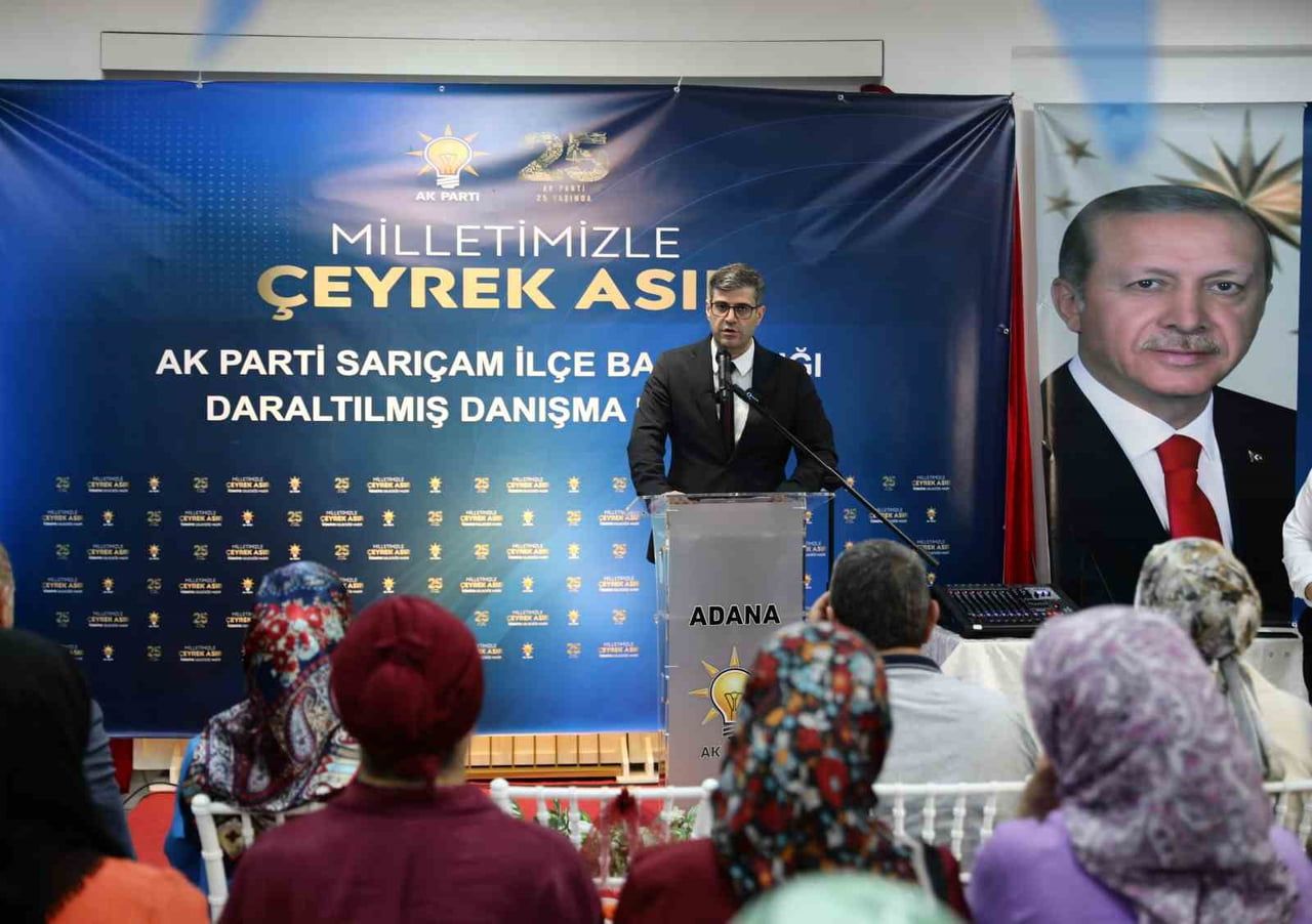 AK PARTİ ADANA İL BAŞKANI MUSTAFA ÖZKAN, "TÜRKİYE YÜZYILINA GÜÇLÜ TEŞKİLATLARIMIZLA YÜRÜYORUZ. AK...