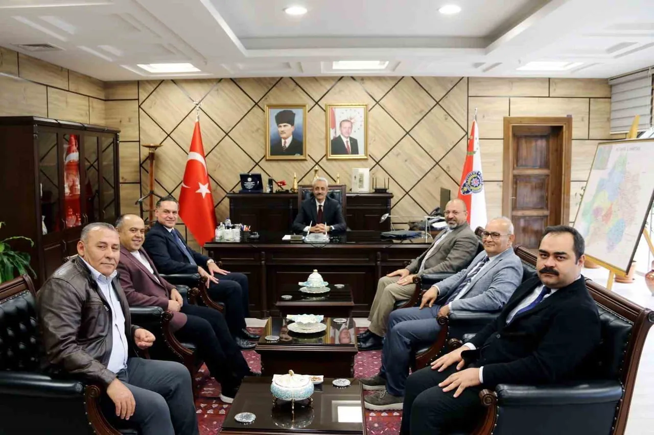 KÜTAHYA OSB’DEN İL EMNİYET MÜDÜRÜ TANDOĞAN’A ZİYARET