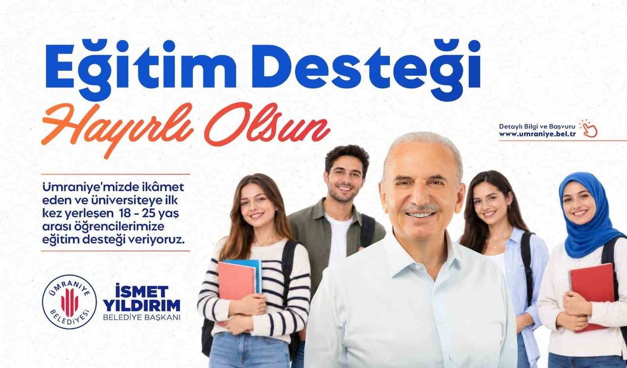 ÜMRANİYE BELEDİYESİ, 2026-2027 EĞİTİM-ÖĞRETİM DÖNEMİNDE İLK KEZ ÖN LİSANS VEYA LİSANS PROGRAMINA...