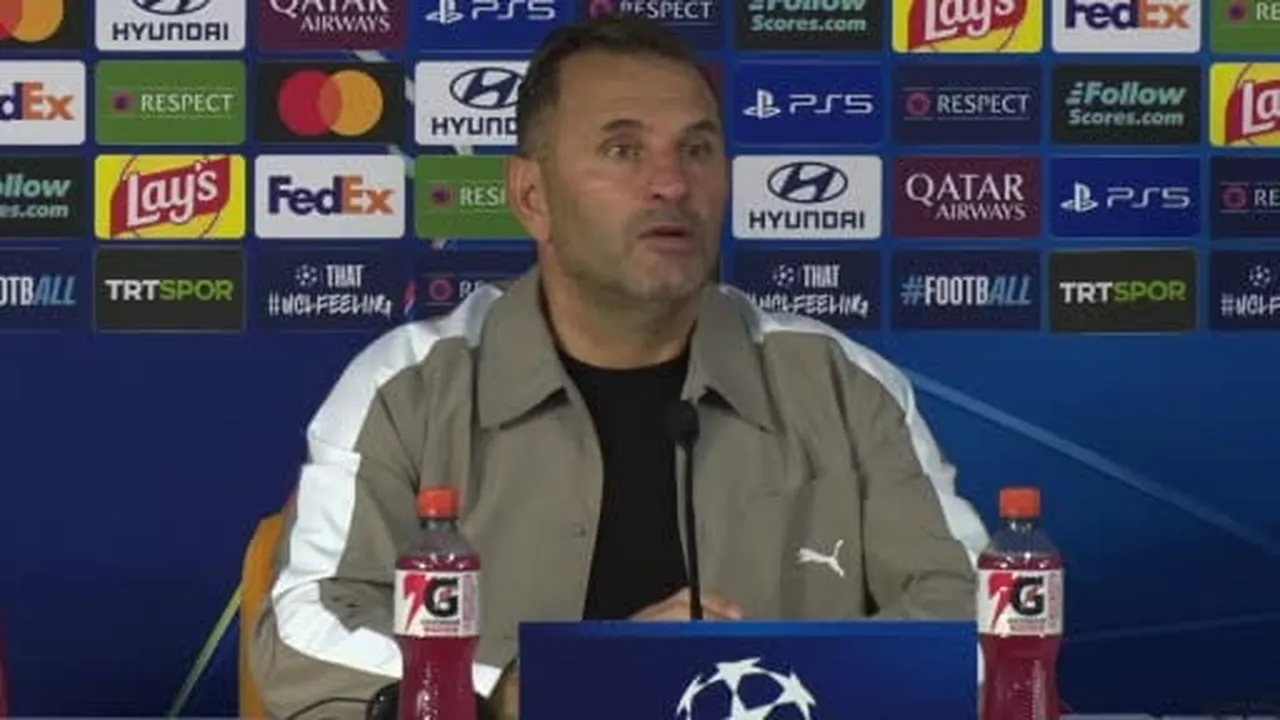 Galatasaray Teknik Direktörü Okan Buruk, Barcelona maçının belli dakikalarında iyi işler...