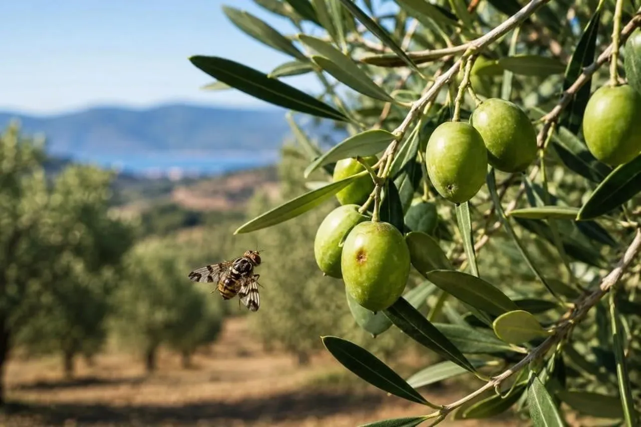 MANİSA’NIN SALİHLİ İLÇESİNDEKİ TARIM VE ORMAN MÜDÜRLÜĞÜ, ZEYTİN ÜRETİCİLERİNİ ZEYTİN SİNEĞİNE...