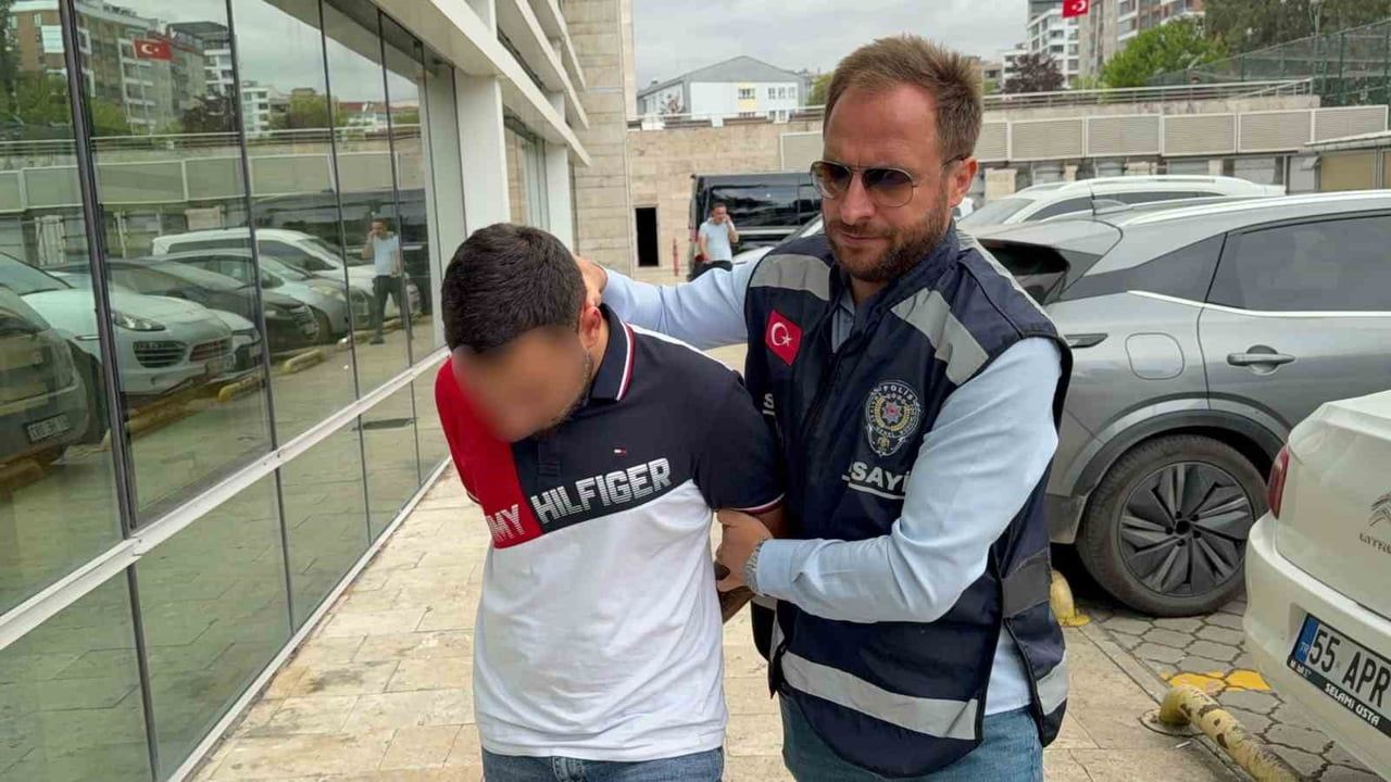 EMNİYETTEKİ İŞLEMLERİ TAMAMLANAN ŞÜPHELİ, BUGÜN SAMSUN ADLİYESİ'NE SEVK EDİLDİ.