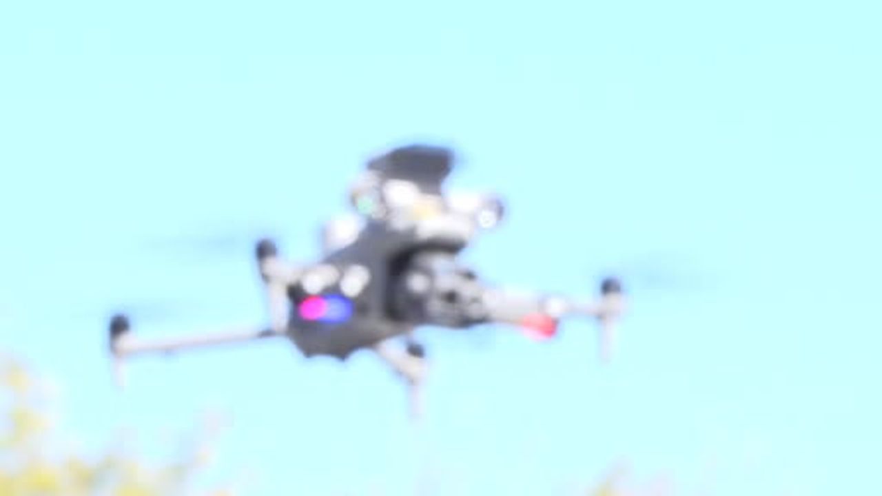 Beşiktaş'ta yayalara yönelik dron destekli denetim