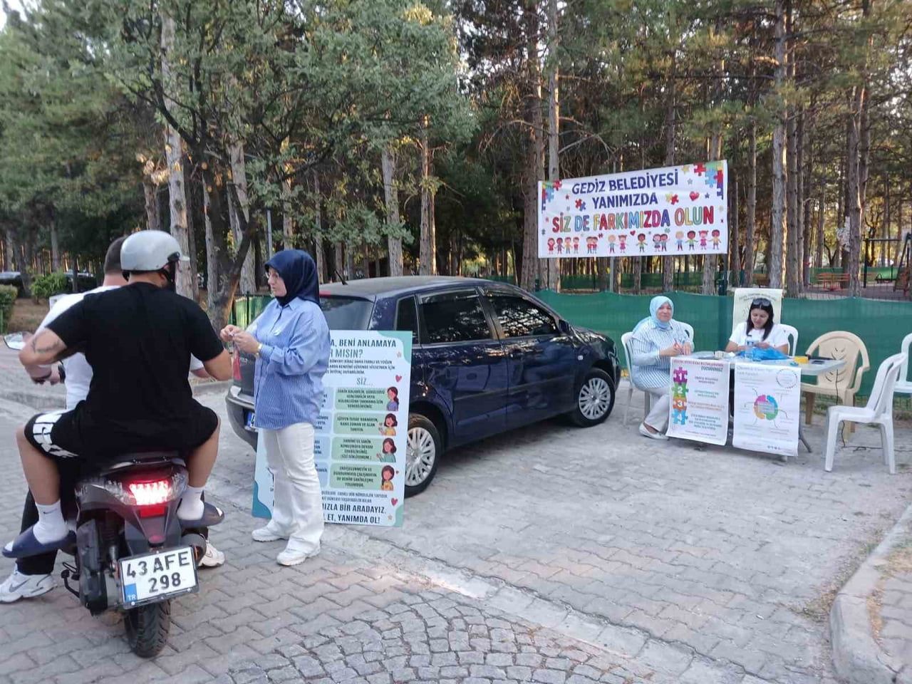 GEDİZ TARHANA FESTİVALİNDE DUYGULANDIRAN FARKINDALIK