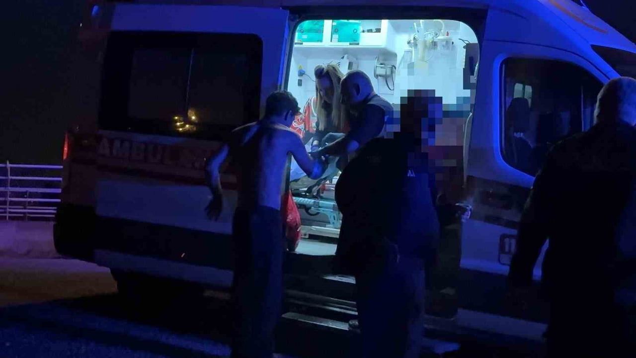 KAYSERİ’NİN KOCASİNAN İLÇESİNDE MÜSTAKİL İKAMETTE AĞABEY-KARDEŞ ARASINDA ÇIKAN BIÇAKLI KAVGADA, 2...