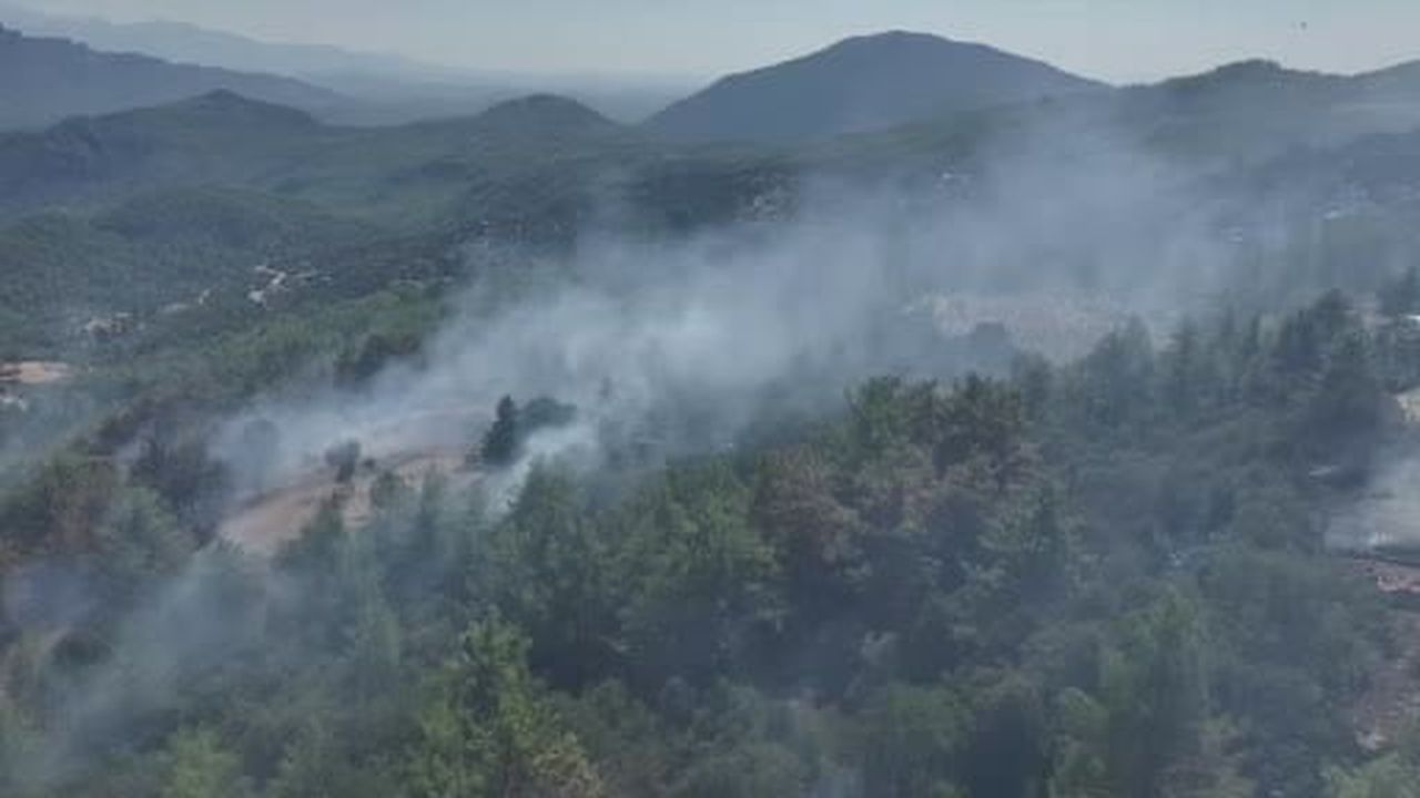 Burdur'da orman yangını kontrol altına alındı