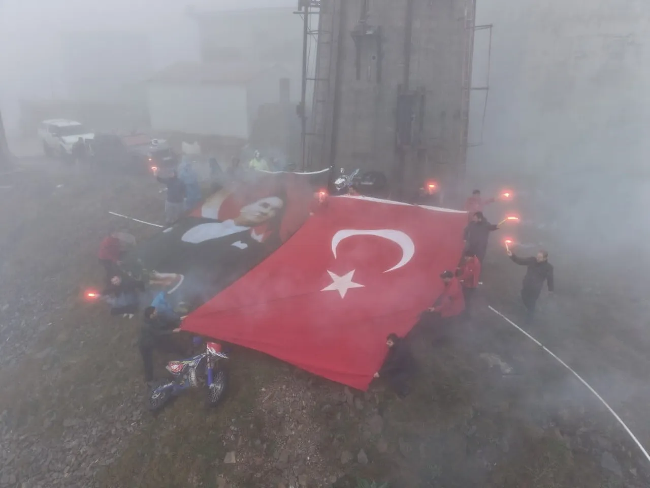 KOCAELİ'NİN KARTEPE İLÇESİNDE CUMHURİYET'İN 103. YIL DÖNÜMÜ DOLAYISIYLA DÜZENLENEN ETKİNLİKTE TÜRK...