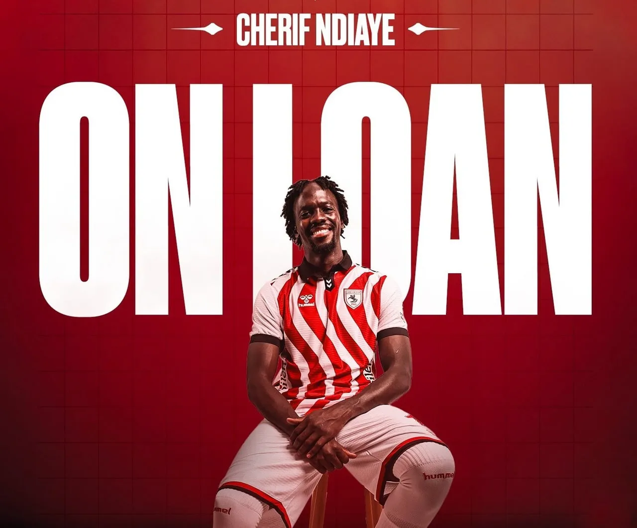 SAMSUNSPOR, SENEGALLİ FORVET OYUNCUSU CHERİF NDİAYE’NİN YUNANİSTAN’IN PAOK EKİBİNE SATIN ALMA...