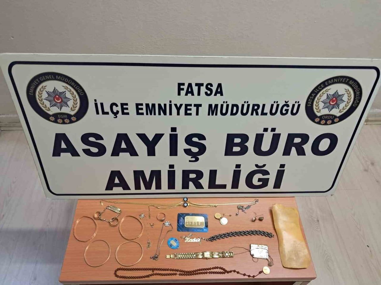 ÇALINAN ALTINLAR