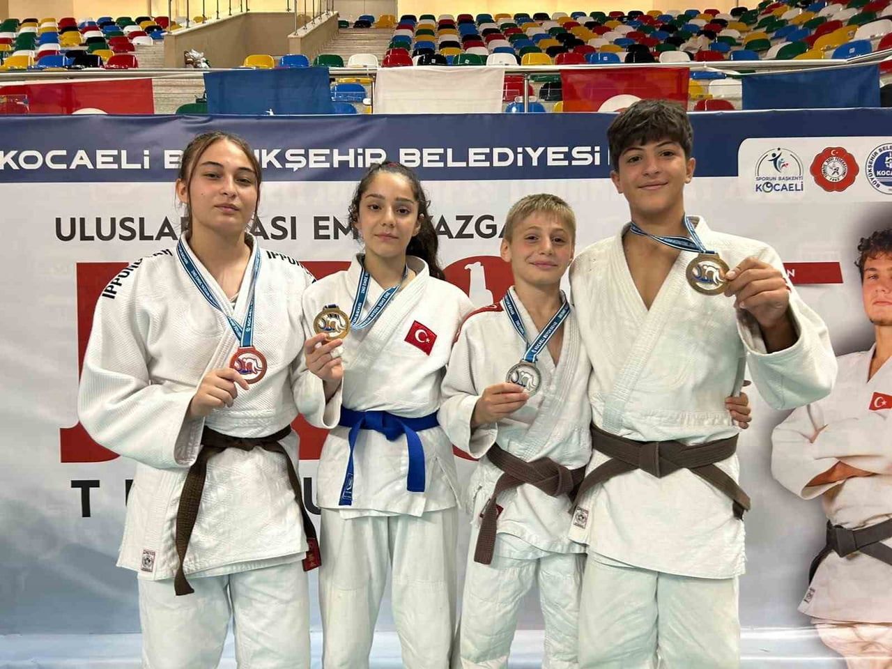 KOCAELİ'DE 18 ÜLKEDEN BİN 500 SPORCUNUN KATILIMIYLA DÜZENLENEN EMRE YAZGAN ULUSLARARASI JUDO...