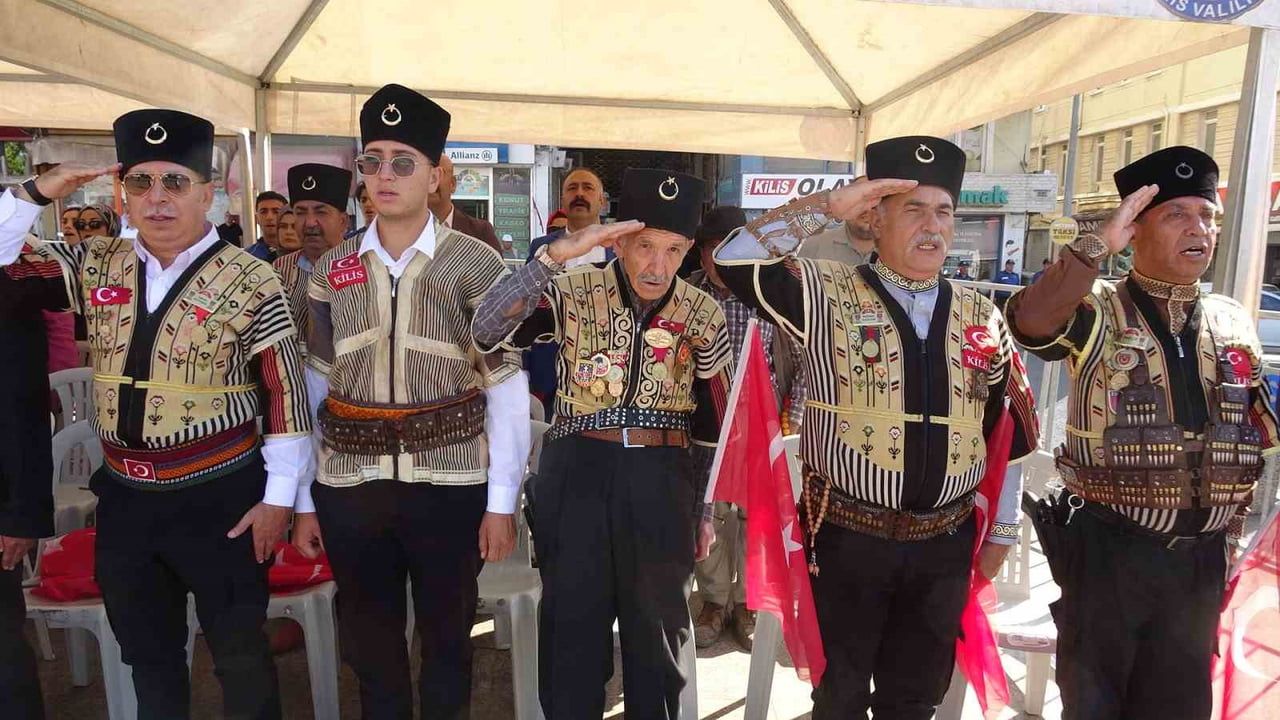 KİLİS'TE 19 EYLÜL GAZİLER GÜNÜ DOLAYISIYLA DÜZENLENEN PROGRAMDA, GAZİLERİN VATAN SAVUNMASINDAKİ...