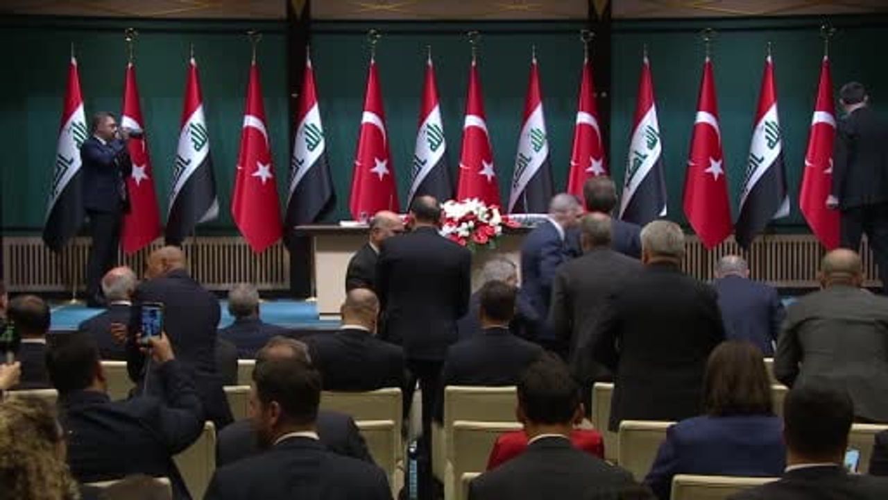 Cumhurbaşkanı Erdoğan: "(Irak Başbakanı Zeydi) İran, Suriye ve Filistin başta olmak üzere bölgesel...