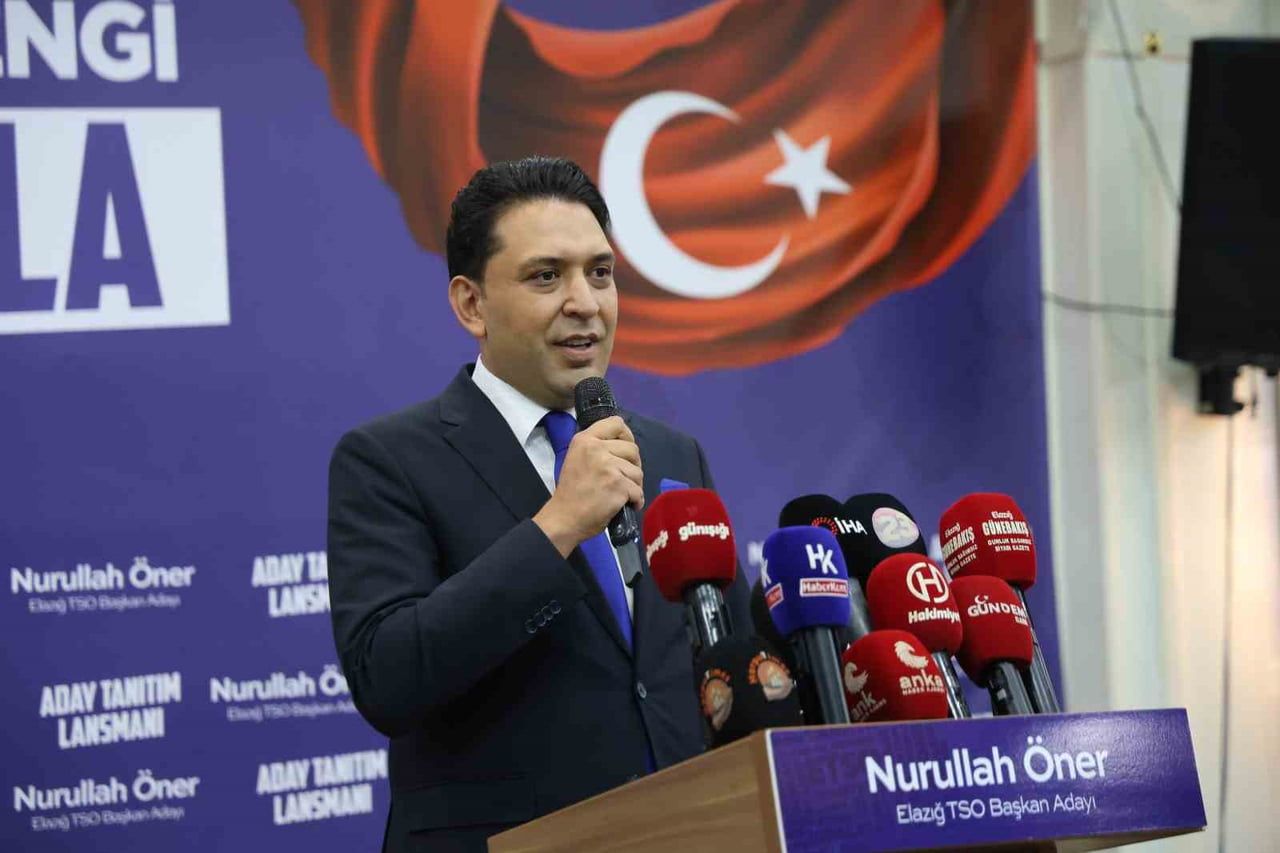 ELAZIĞ TİCARET VE SANAYİ ODASI BAŞKAN ADAYI NURULLAH ÖNER KONUŞMA YAPTI