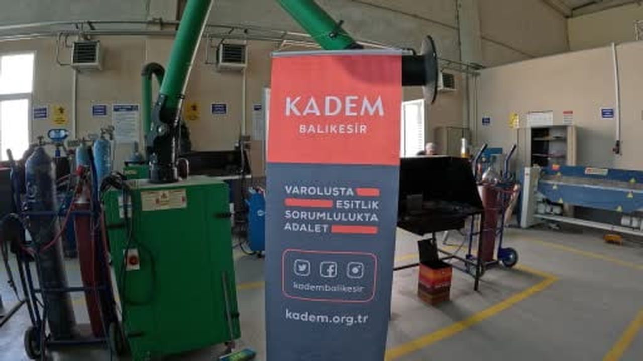 Kadınlar kaynakçılıkta geleceğe hazırlanıyor