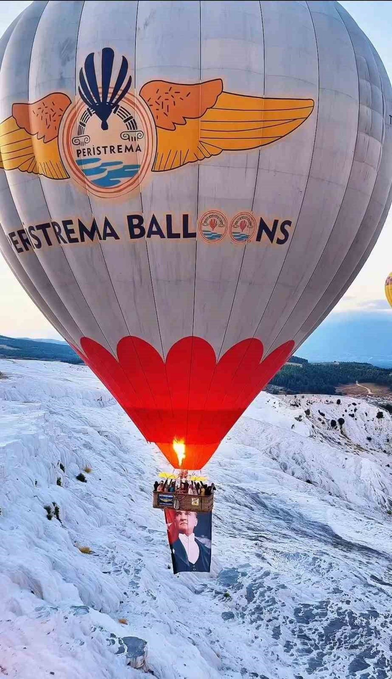 30 AĞUSTOS ZAFER BAYRAMI'NIN 104. YIL DÖNÜMÜ, TÜRKİYE'NİN DÜNYACA ÜNLÜ TURİZM MERKEZİ PAMUKKALE'DE...