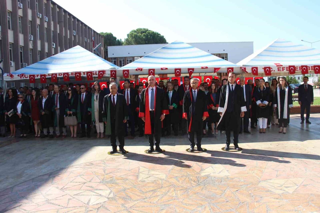 AYDIN’DA 2026-2027 ADLİ YILININ AÇILIŞI TÖRENLE GERÇEKLEŞTİRİLİRKEN, AYDIN CUMHURİYET BAŞSAVCISI...
