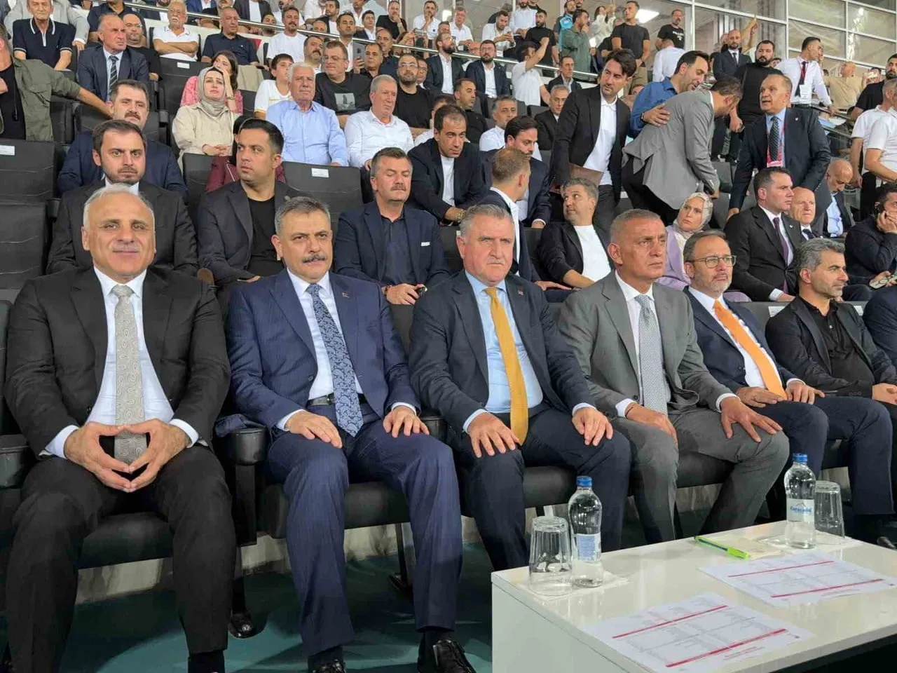 İÇİŞLERİ BAKANI MUSTAFA ÇİFTÇİ, GENÇLİK VE SPOR BAKANI OSMAN AŞKIN, TÜRKİYE FUTBOL FEDERASYONU...