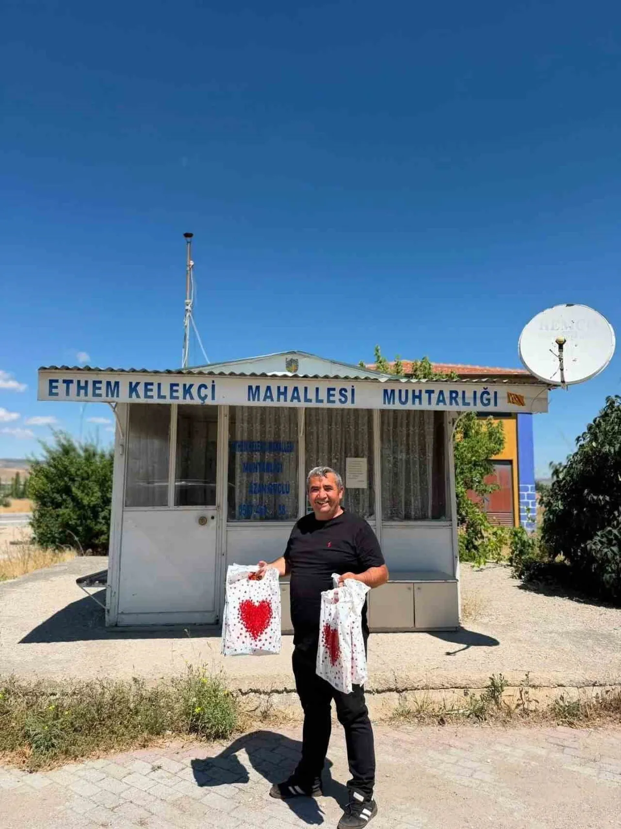 AFYONKARAHİSAR’IN BOLVADİN İLÇESİNE BAĞLI ETHEM KELEKÇİ MAHALLESİ MUHTARI RAMAZAN GÜÇLÜ, YENİ...