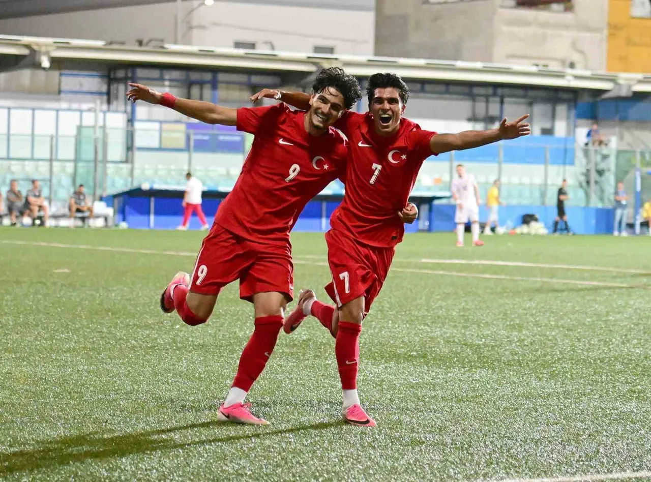2026 AKDENİZ OYUNLARI İKİNCİ MAÇINDA U20 MİLLİ FUTBOL TAKIMI, KUZEY MAKEDONYA'YI 3-0 MAĞLUP...