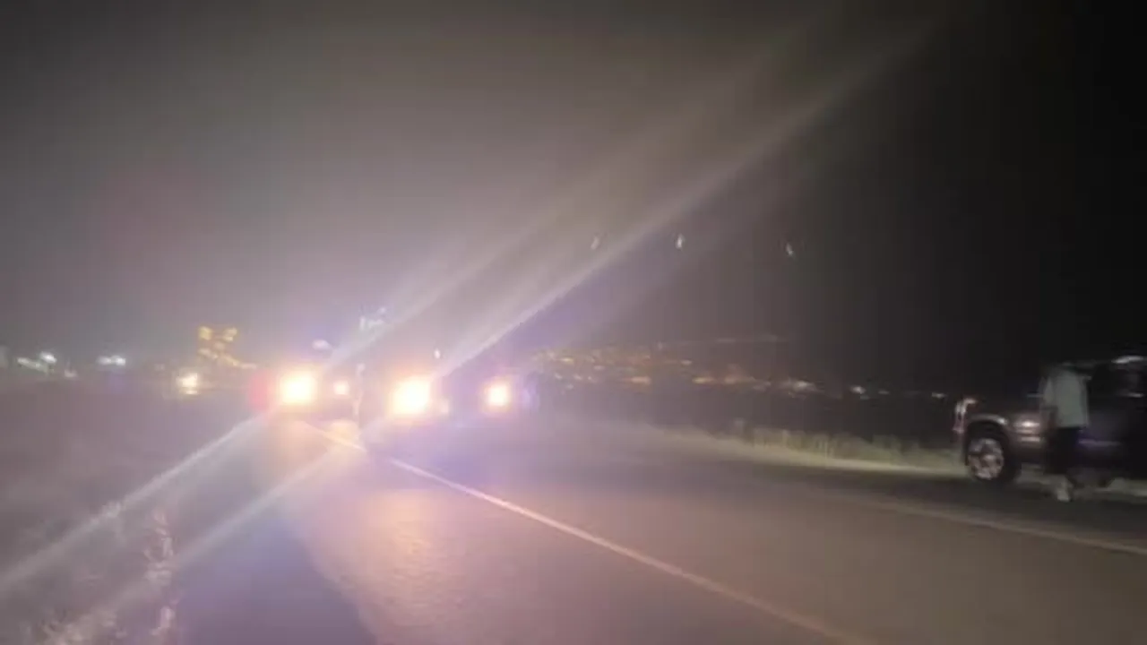Batman'da pikap tarlaya uçtu: 2 yaralı