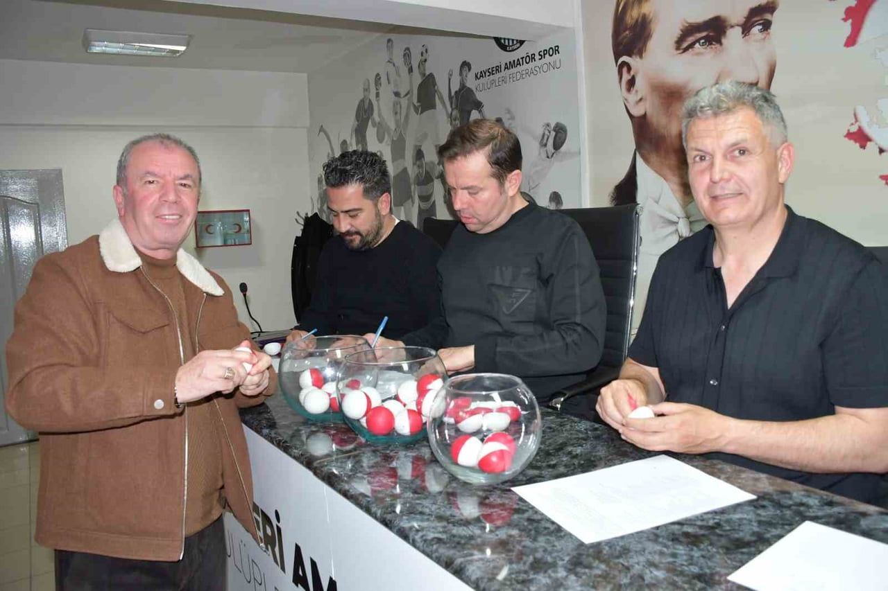 KAYSERİ 1. AMATÖR KÜME’DE FİKSTÜR ÇEKİMİ 15 EYLÜL 2026 SALI GÜNÜ SÜMER AMATÖR EVİ’NDE SAAT...