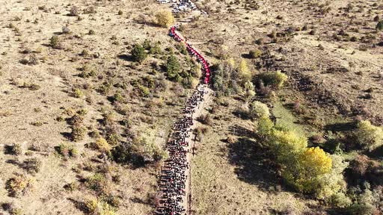 Ecdadın izinden yürüdüler: İstiklal Yolu'nda 17. buluşma