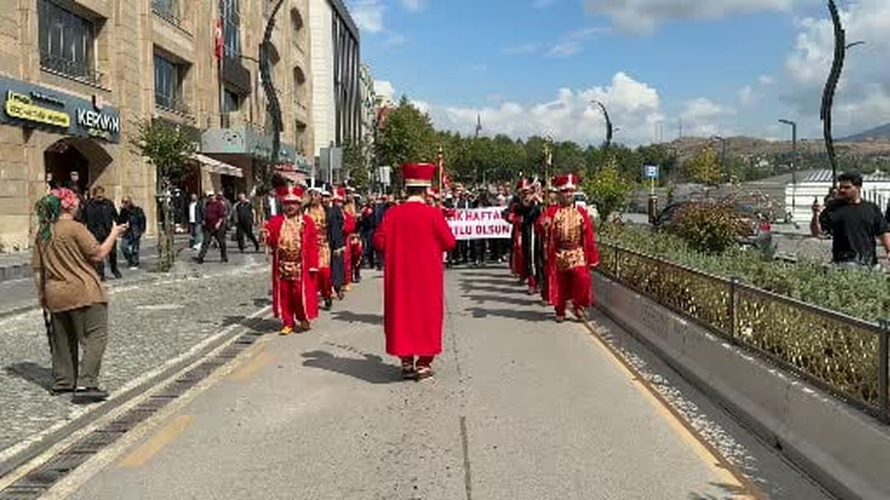 Karabük’te Ahilik Haftası mehter takımıyla kutlandı