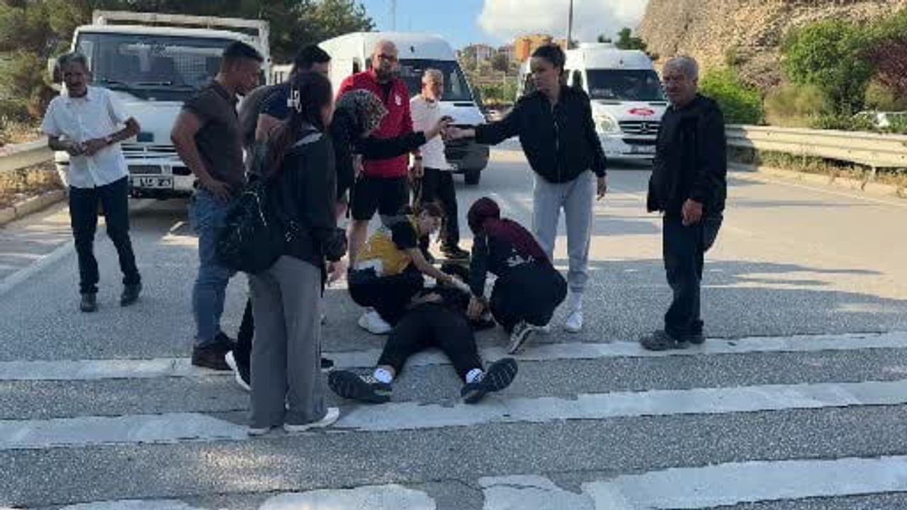 Karabük’te devrilen motosikletin sürücüsü yaralandı